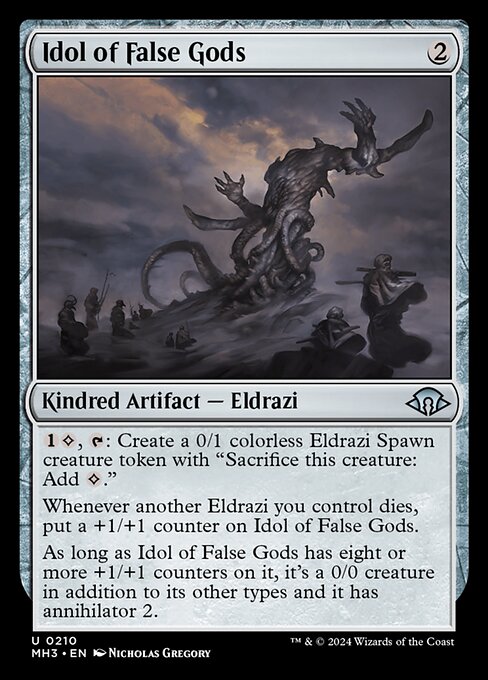 Idol of False Gods highlighted card art