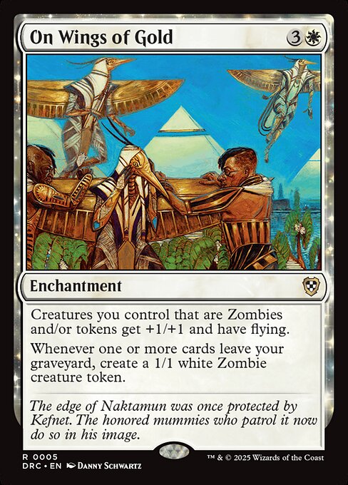On Wings of Gold from Aetherdrift Commander