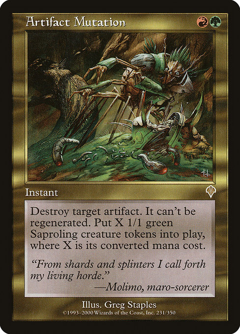 Artifact Mutation from Invasion