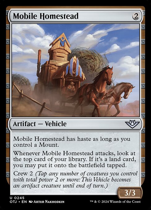Mobile Homestead highlighted card art