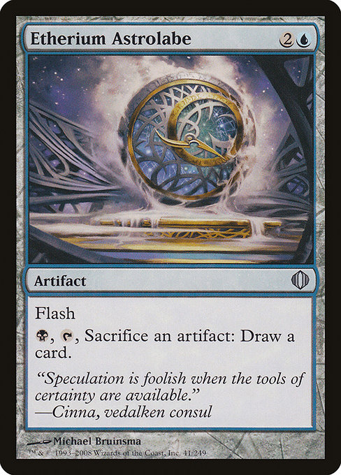 Etherium Astrolabe highlighted card art