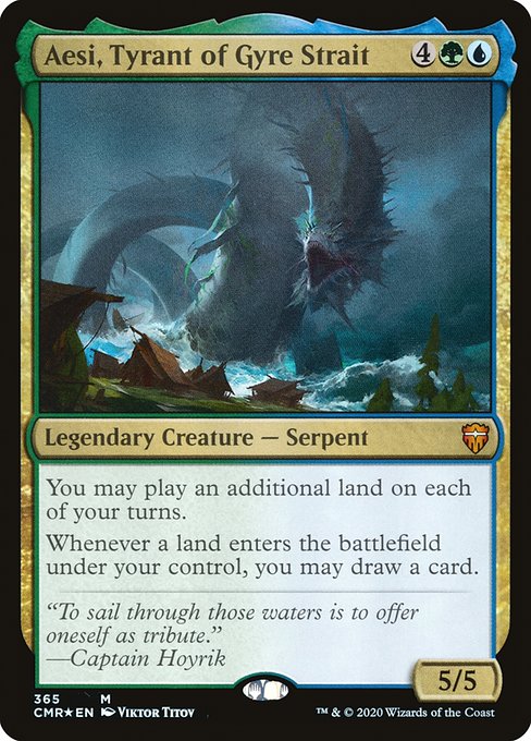 Aesi, Tyrant of Gyre Strait from Commander Legends