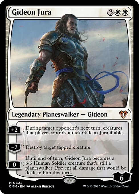 Gideon Jura highlighted card art