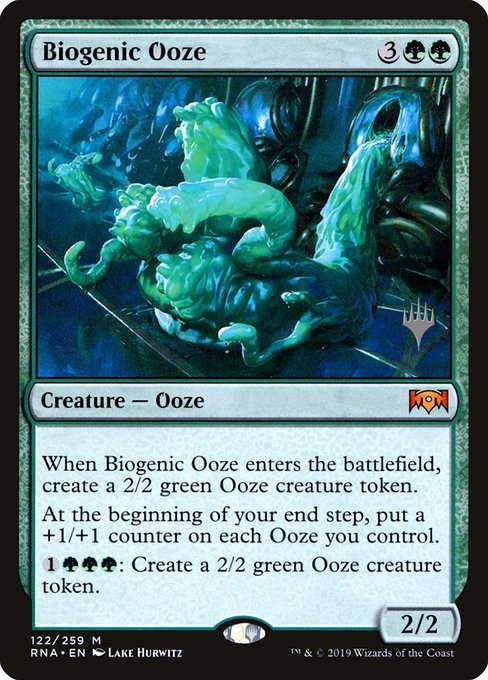 Biogenic Ooze from Ravnica Allegiance Promos