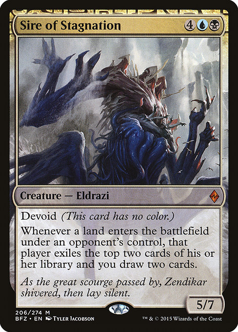 Sire of Stagnation from Battle for Zendikar