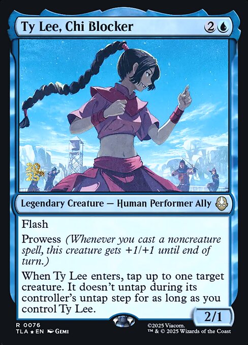 Ty Lee, Chi Blocker from Avatar: The Last Airbender Promos