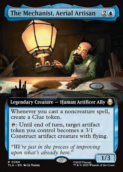 The Mechanist, Aerial Artisan from Avatar: The Last Airbender