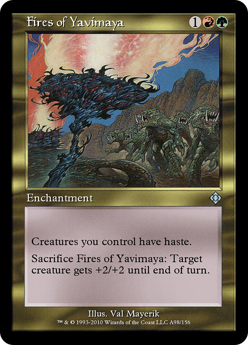 Fires of Yavimaya from Magic Online Theme Decks