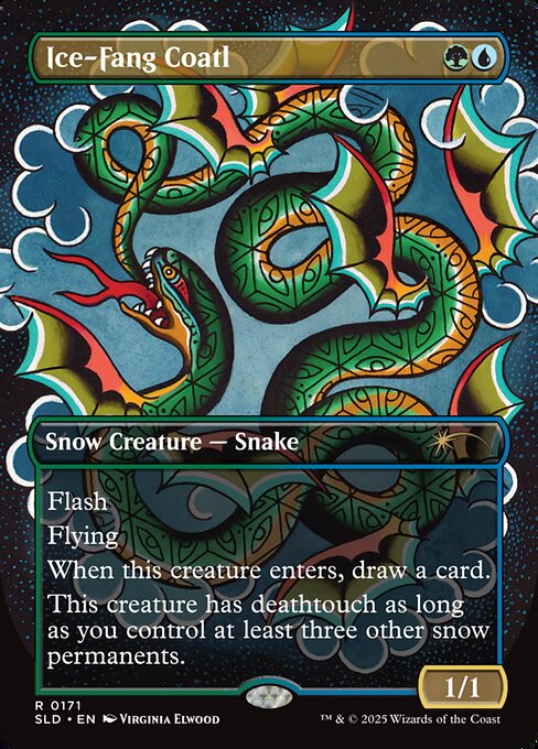 Ice-Fang Coatl from Secret Lair Drop