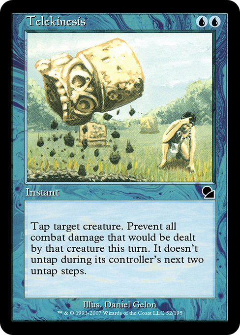 Telekinesis highlighted card art