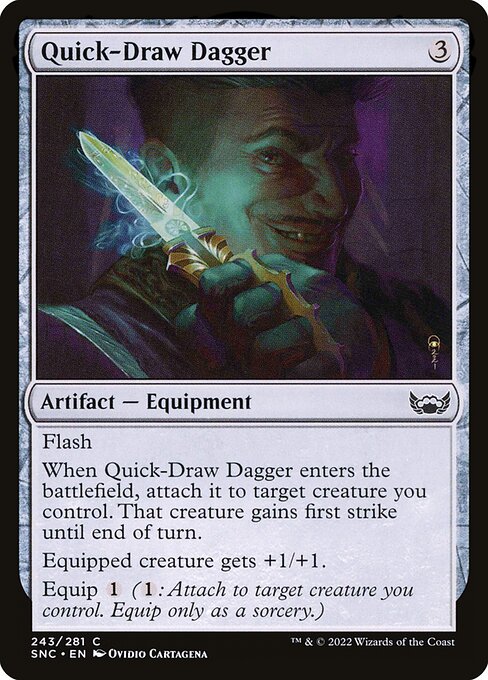 Quick-Draw Dagger highlighted card art