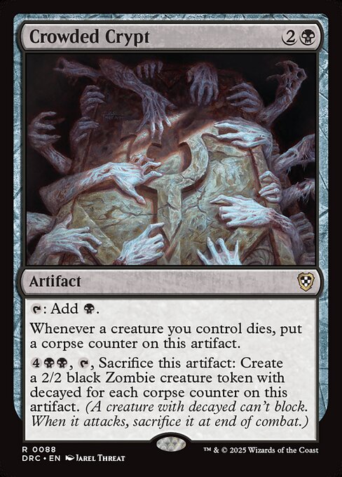 Crowded Crypt from Aetherdrift Commander