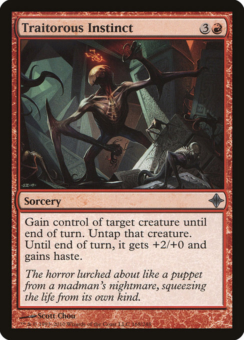 Traitorous Instinct from Rise of the Eldrazi