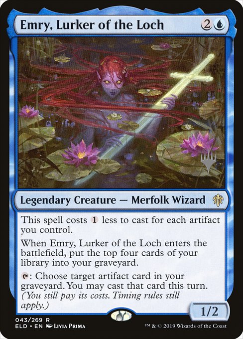 Emry, Lurker of the Loch from Throne of Eldraine Promos