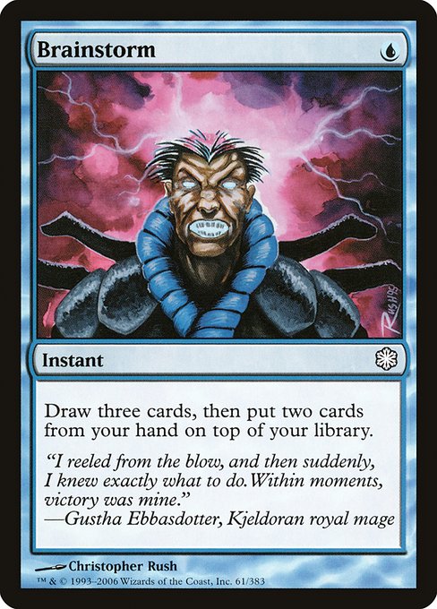 Brainstorm from Coldsnap Theme Decks