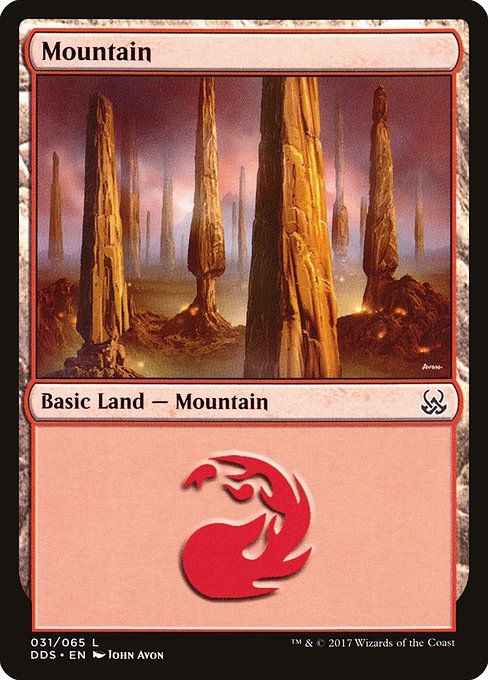 Mountain from Duel Decks: Mind vs. Might