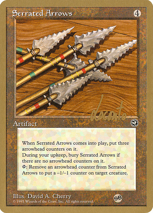 Serrated Arrows from Pro Tour Collector Set