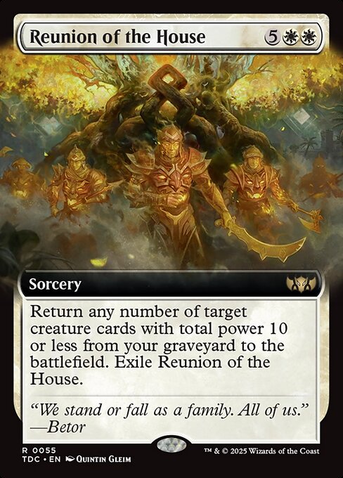 Reunion of the House from Tarkir: Dragonstorm Commander