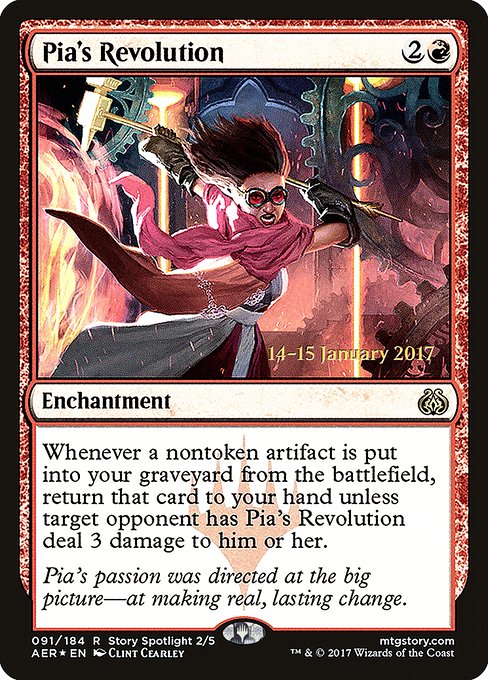 Pia's Revolution from Aether Revolt Promos