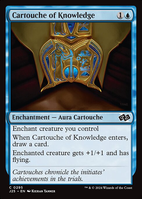 Cartouche of Knowledge highlighted card art