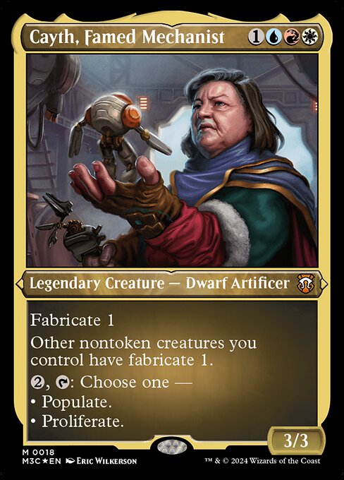 Cayth, Famed Mechanist from Modern Horizons 3 Commander