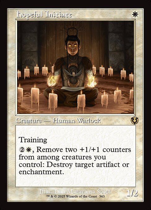Hopeful Initiate from Innistrad Remastered