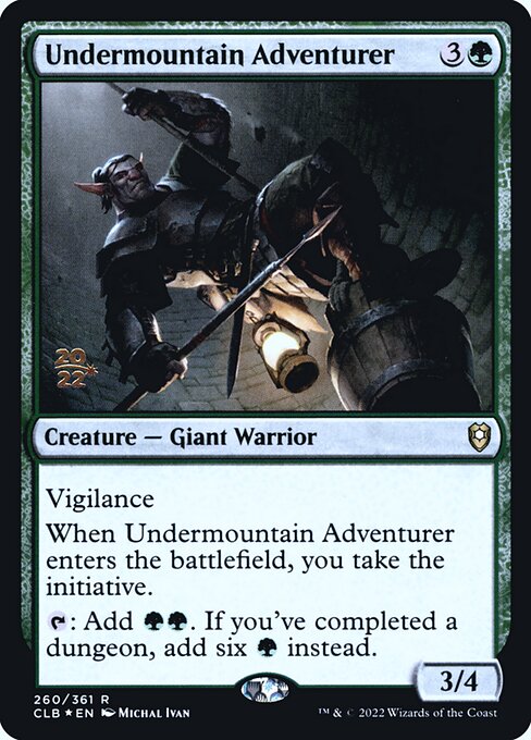 Undermountain Adventurer from Battle for Baldur's Gate Promos