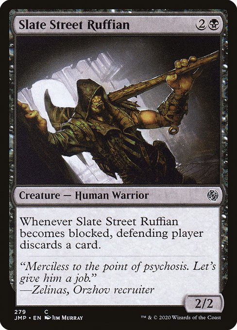 Slate Street Ruffian highlighted card art