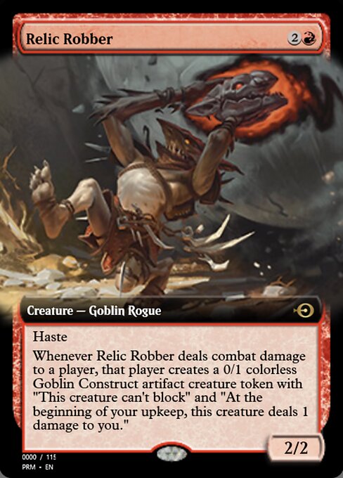 Relic Robber highlighted card art