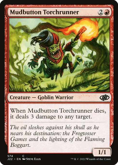 Mudbutton Torchrunner highlighted card art