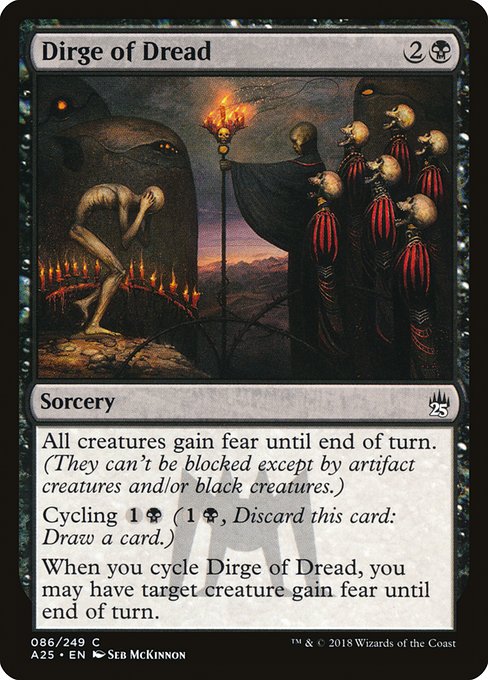 Dirge of Dread from Masters 25