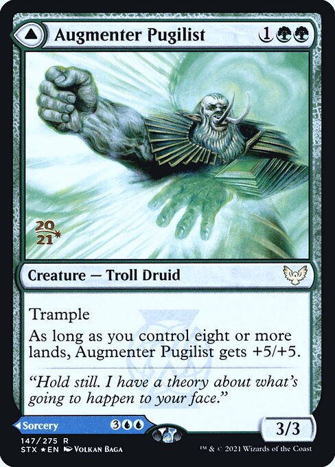 Augmenter Pugilist // Echoing Equation from Strixhaven: School of Mages Promos