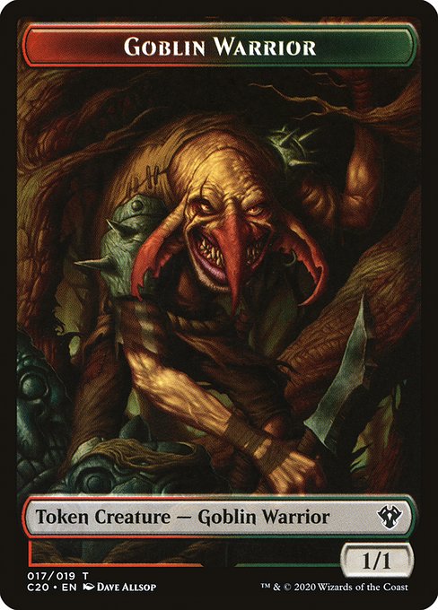 Goblin Warrior highlighted card art