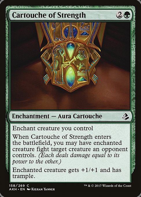 Cartouche of Strength from Amonkhet