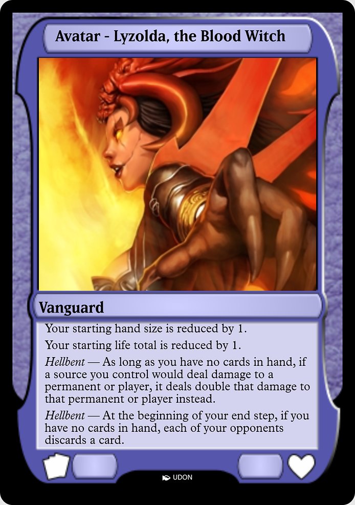 Lyzolda, the Blood Witch Avatar highlighted card art