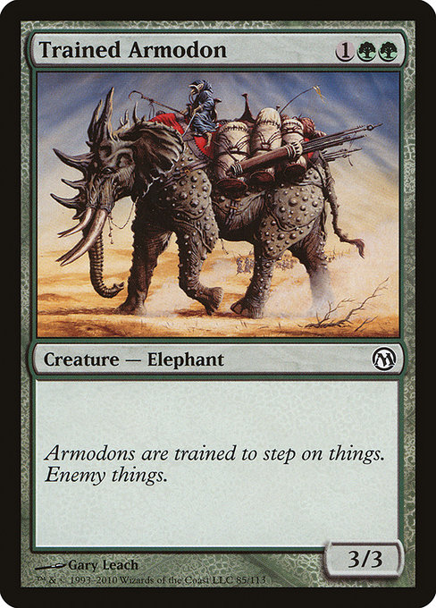 Trained Armodon from Duels of the Planeswalkers