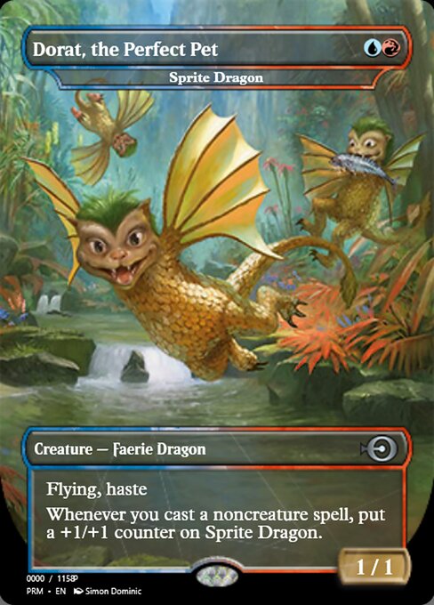 Sprite Dragon from Magic Online Promos