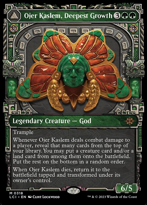 Ojer Kaslem, Deepest Growth // Temple of Cultivation from The Lost Caverns of Ixalan