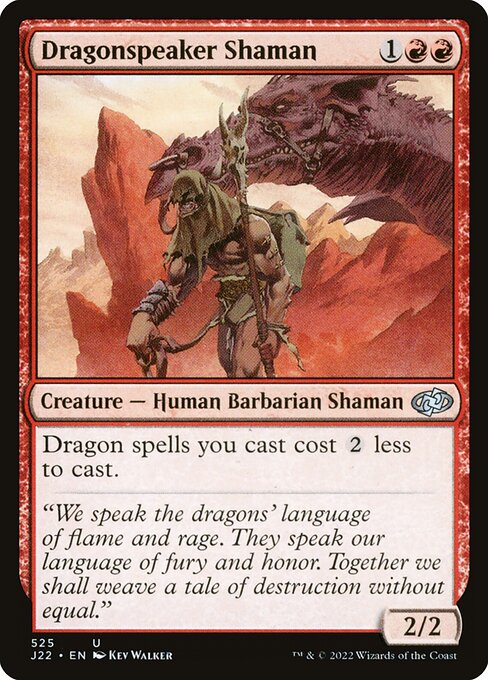 Dragonspeaker Shaman from Jumpstart 2022
