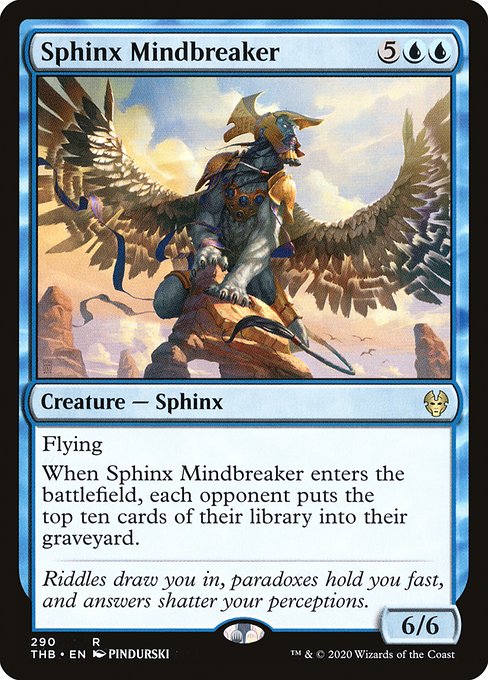 Sphinx Mindbreaker highlighted card art
