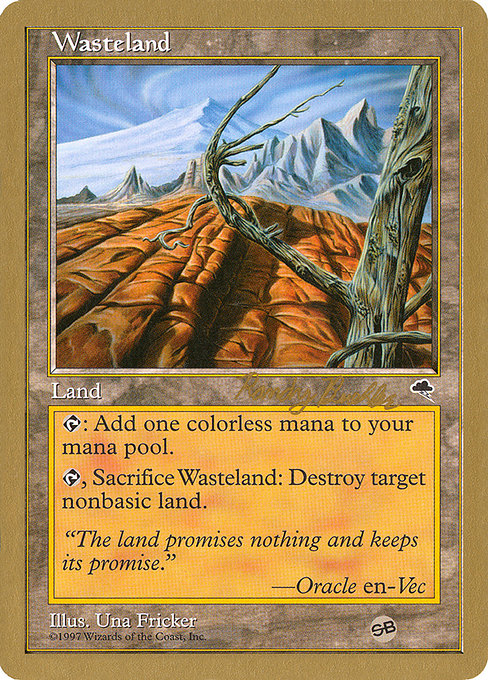 Wasteland from World Championship Decks 1998