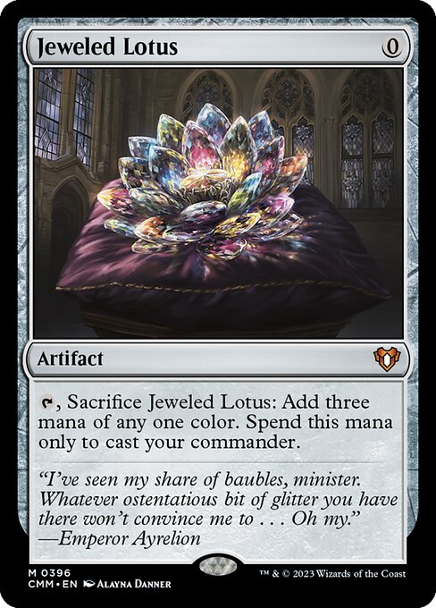 Jeweled Lotus from Commander Masters