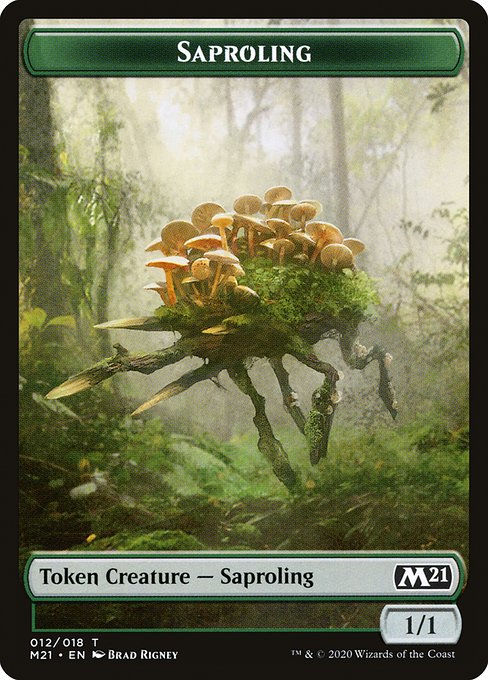 Saproling from Core Set 2021 Tokens