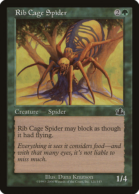 Rib Cage Spider highlighted card art
