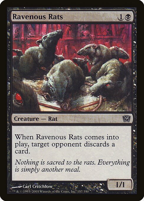 Ravenous Rats from Ninth Edition
