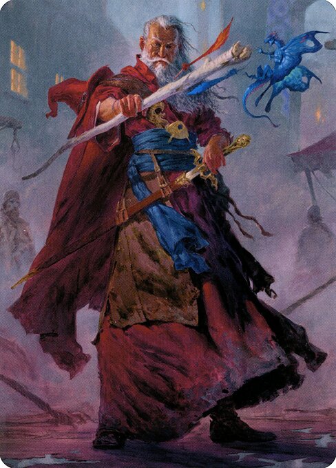 Elminster // Elminster from Battle for Baldur's Gate Art Series