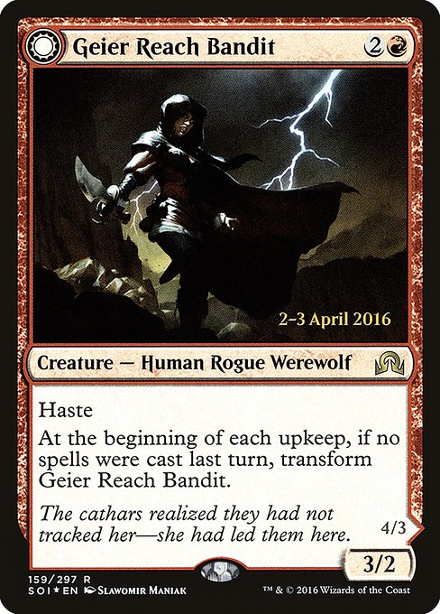 Geier Reach Bandit // Vildin-Pack Alpha from Shadows over Innistrad Promos
