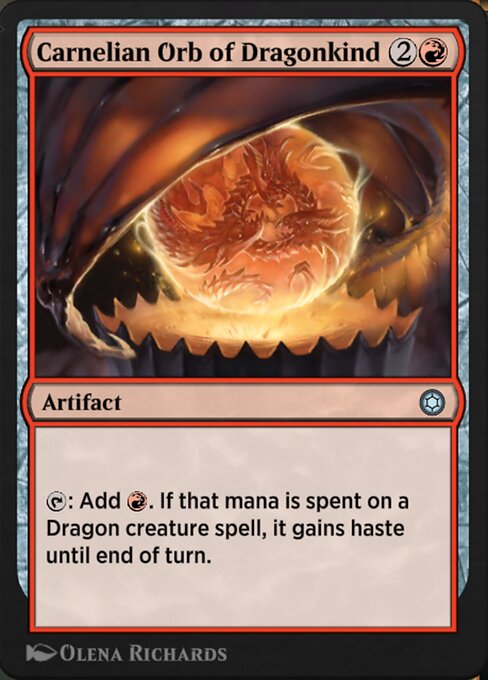 Carnelian Orb of Dragonkind from Alchemy Horizons: Baldur's Gate