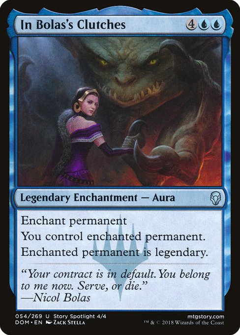In Bolas's Clutches highlighted card art