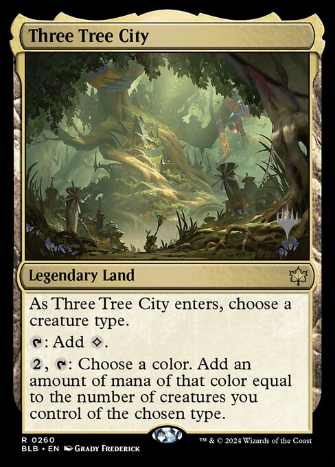 Three Tree City from Bloomburrow Promos